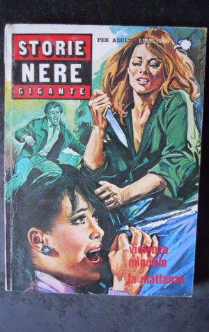 STORIE NERE GIGANTE 55 1983 Fumetto Erotico edizioni  [SIT13]