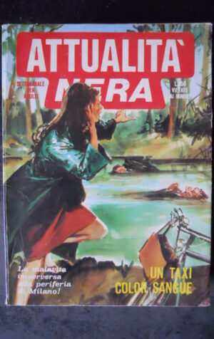 ATTUALITA NERA 42 1979 Fumetto Erotico edizioni  [SIT13]