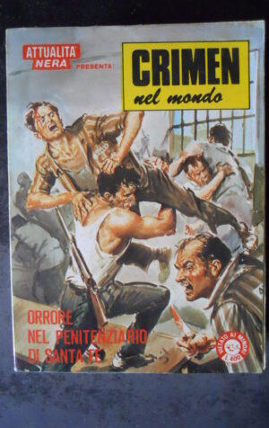 CRIMEN NEL MONDO 11 1980 Fumetto Erotico edizioni  [SIT13]