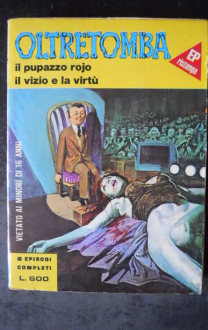 OLTRETOMBA COLLEZIONE 40 1980 Fumetto Erotico edizioni  [SIT13]