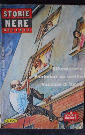 STORIE NERE GIGANTE 5 1978 Fumetto Erotico edizioni  [SIT9]