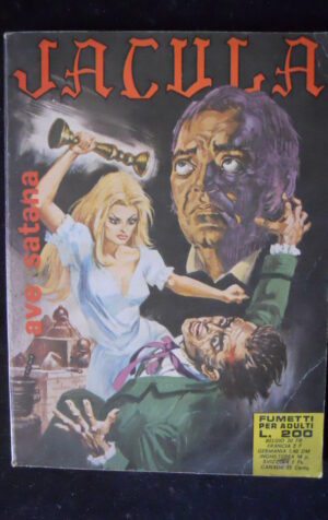 JACULA 92 1972 Fumetto Erotico edizioni ELVIPRESS  [SIT5]