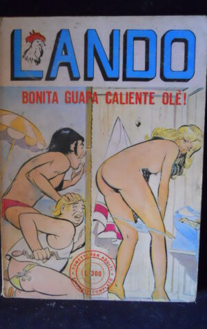 LANDO 110 1977 Fumetto Erotico edizioni EDIFUMETTO  [SIT5]