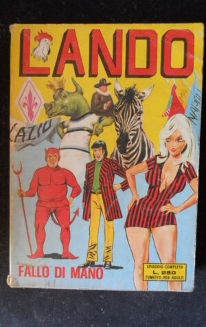 LANDO 39 1974 Fumetto Erotico edizioni GEIS  [SIT5]