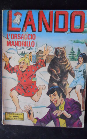 LANDO 43 1975 Fumetto Erotico edizioni GEIS  [SIT5]