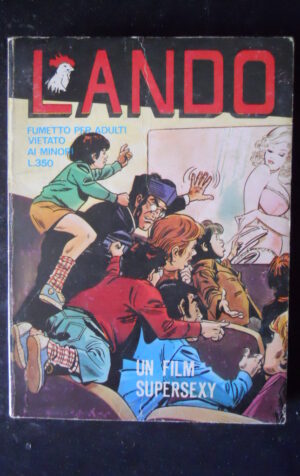 LANDO 141 1978 Fumetto Erotico edizioni EDIFUMETTO  [SIT5]