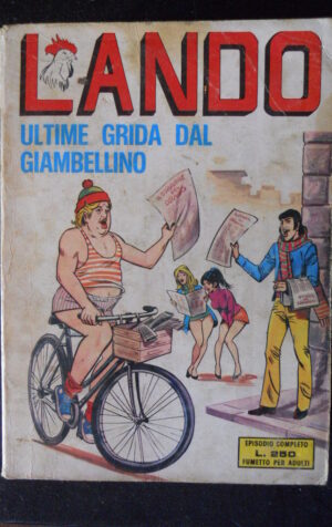 LANDO 69 1976 Fumetto Erotico edizioni GEIS  [SIT5]
