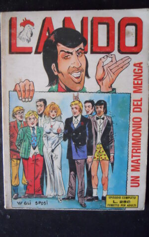 LANDO 51 1975 Fumetto Erotico edizioni GEIS  [SIT5]