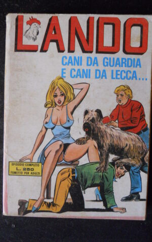 LANDO 48 1975 Fumetto Erotico edizioni GEIS  [SIT5]