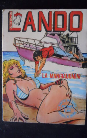 LANDO SUPER 4 1978 Fumetto Erotico edizioni EDIFUMETTO  [SIT5]