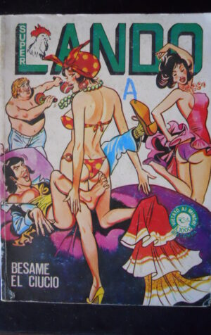 LANDO SUPER 43 1981 Fumetto Erotico edizioni EDIFUMETTO  [SIT5]