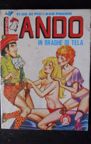 LANDO SUPER 57 1983 Fumetto Erotico edizioni EDIFUMETTO  [SIT5]