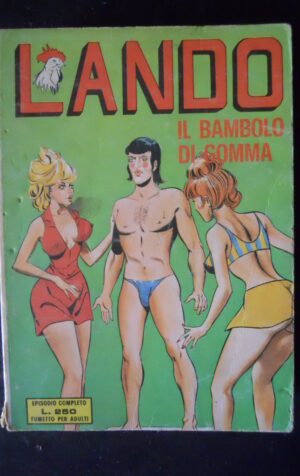 LANDO 38 1974 Fumetto Erotico edizioni GEIS  [SIT5]