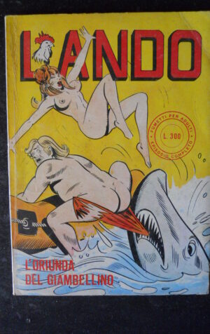 LANDO 109 1977 Fumetto Erotico edizioni EDIFUMETTO  [SIT5]