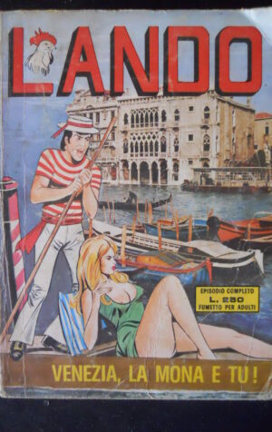 LANDO 28 1974 Fumetto Erotico edizioni GEIS  [SIT5]