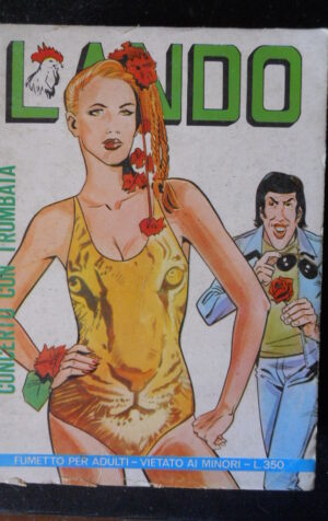 LANDO 137 1978 Fumetto Erotico edizioni EDIFUMETTO  [SIT5]