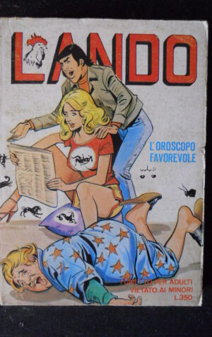 LANDO 142 1978 Fumetto Erotico edizioni EDIFUMETTO  [SIT5]