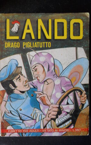 LANDO 138 1978 Fumetto Erotico edizioni EDIFUMETTO  [SIT5]