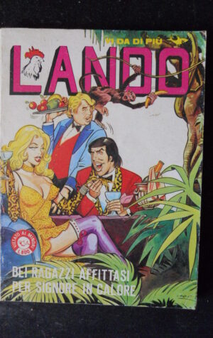 LANDO 180 1982 Fumetto Erotico edizioni EDIFUMETTO  [SIT5]
