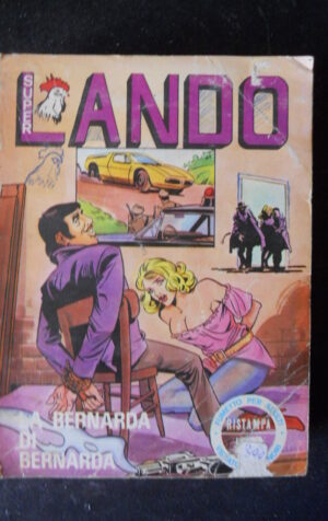LANDO SUPER 2 1978 Fumetto Erotico edizioni EDIFUMETTO  [SIT5]