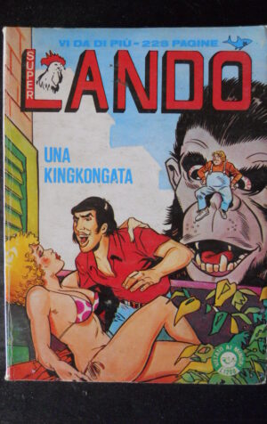 LANDO SUPER 53 1982 Fumetto Erotico edizioni EDIFUMETTO  [SIT5]