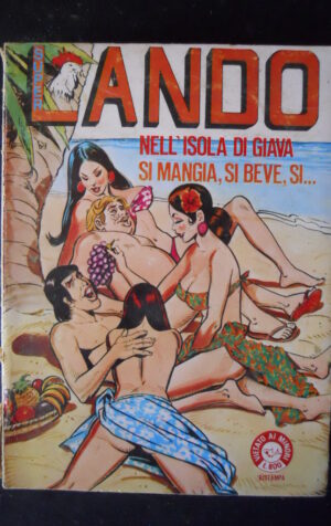 LANDO SUPER 29 1980 Fumetto Erotico edizioni EDIFUMETTO  [SIT5]