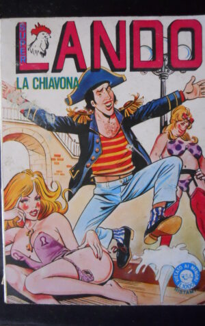LANDO SUPER 34 1981 Fumetto Erotico edizioni EDIFUMETTO  [SIT5]