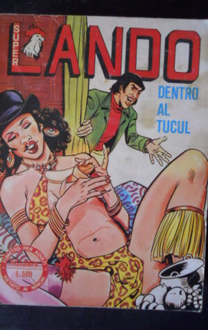 LANDO SUPER 11 1979 Fumetto Erotico edizioni EDIFUMETTO  [SIT5]