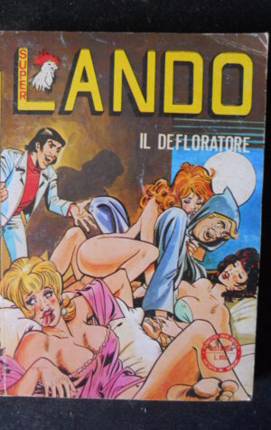 LANDO SUPER 19 1979 Fumetto Erotico edizioni EDIFUMETTO  [SIT5]
