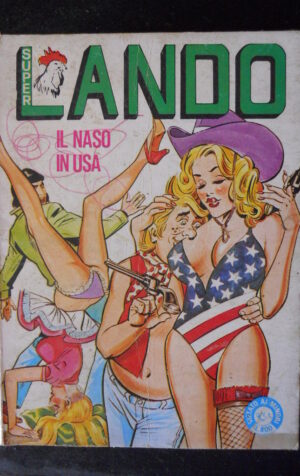 LANDO SUPER 30 1980 Fumetto Erotico edizioni EDIFUMETTO  [SIT5]