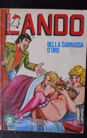 LANDO SUPER 41 1981 Fumetto Erotico edizioni EDIFUMETTO  [SIT5]