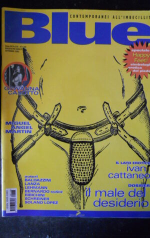 BLUE 136 2002 Rivista Erotica Fetish edizioni Coniglio [SIT6]