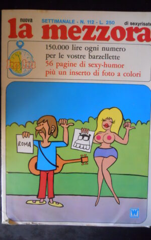 LA MEZZORA SETTIMANALE 112 1973 Rivista Erotica edizioni Williams  [SIT7]