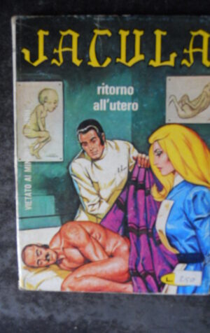 JACULA 265 1979 Fumetto Erotico edizioni Ediperiodici [SIT7]