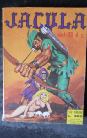 JACULA 145 1974 Fumetto Erotico edizioni Ediperiodici [SIT7]