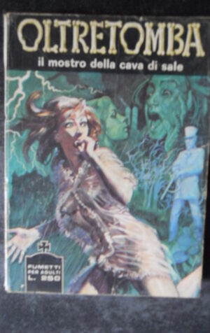 OLTRETOMBA 71 1974 Fumetto Erotico edizioni Ediperiodici [SIT7]