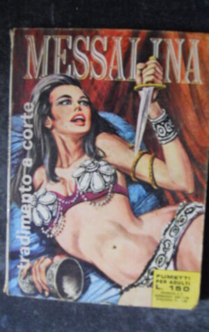 MESSALINA 78 1970 Fumetto Erotico edizioni Elvipress [SIT7]