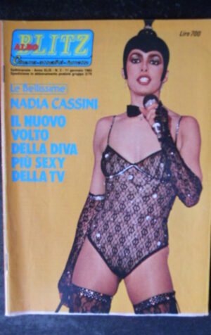 BLITZ 2 1983 Nadia Cassini con Poster – Trailer Tempo delle Mele Sophie Marceau [G982]