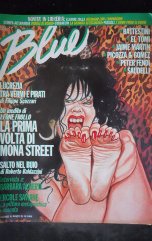 BLUE 59 1995 Rivista di fumetti erotici d’autore Nudo & Fetish   [SIT8]