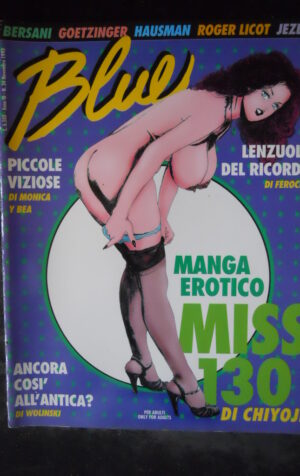 BLUE 34 1993 Rivista di fumetti erotici d’autore Nudo & Fetish   [SIT8]