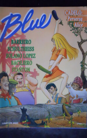 BLUE 8 1991 Rivista di fumetti erotici d’autore Nudo & Fetish   [SIT8]
