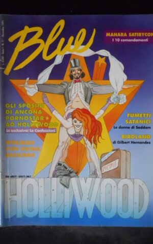 BLUE 11 1991 Rivista di fumetti erotici d’autore Nudo & Fetish   [SIT8]