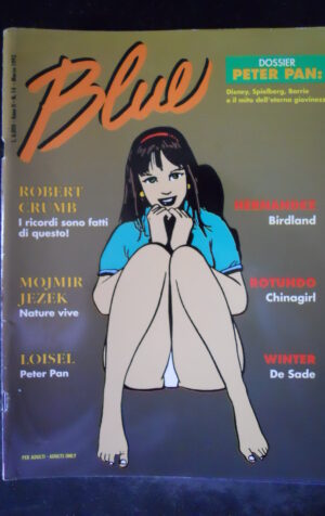 BLUE 14 1992 Rivista di fumetti erotici d’autore Nudo & Fetish   [SIT8]