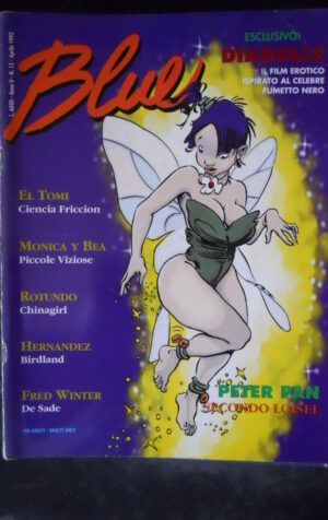 BLUE 15 1992 Rivista di fumetti erotici d’autore Nudo & Fetish   [SIT8]