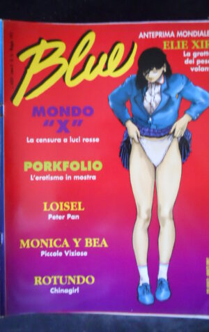 BLUE 16 1992 Rivista di fumetti erotici d’autore Nudo & Fetish   [SIT8]