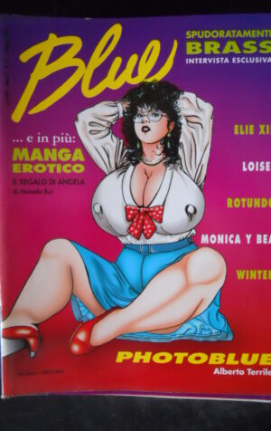 BLUE 17 1992 Rivista di fumetti erotici d’autore Nudo & Fetish   [SIT8]