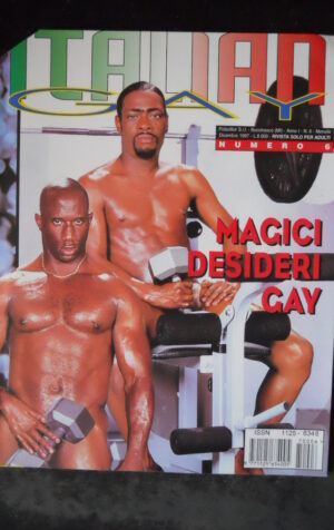 ITALIAN GAY 6 1997 Rivista Erotica GAY per soli adulti   [SIT8]
