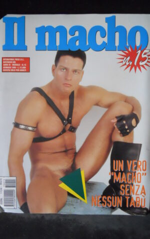 IL MACHO 15 1998  Rivista Erotica GAY per soli adulti   [SIT8]