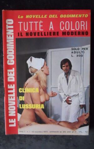 LE NOVELLE DEL GODIMENTO 1 1973 Rivista Erotica Vintage per soli adulti   [SIT9]