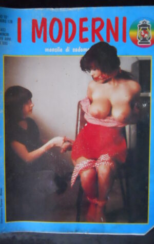 I MODERNI 128 1993 MENSILE SADOMASOCHISMO Rivista Erotica Vintage per soli adulti   [SIT9]